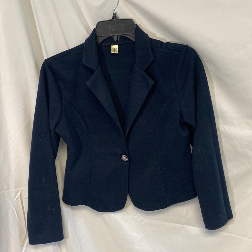 Navy blue blazer